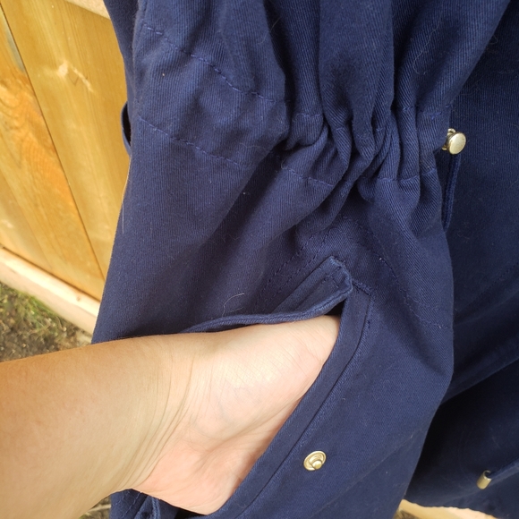Ricki’s XXL Navy Twill Coat - Picture 11 of 11